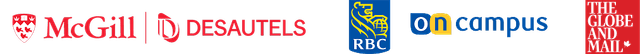 Header logo - McGill University, RBC On Campus, The Globe and Mail