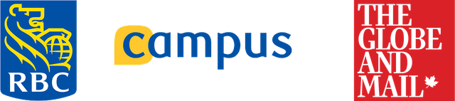 Logo de pied de page - Université McGill, RBC Campus, The Globe and Mail