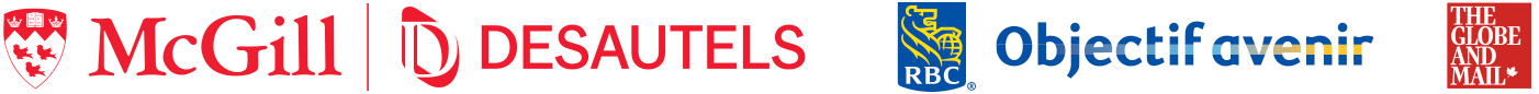 Header logo - Finances Personnelles Pour Tous Par McGill, RBC Objectif avenir, The Globe and Mail